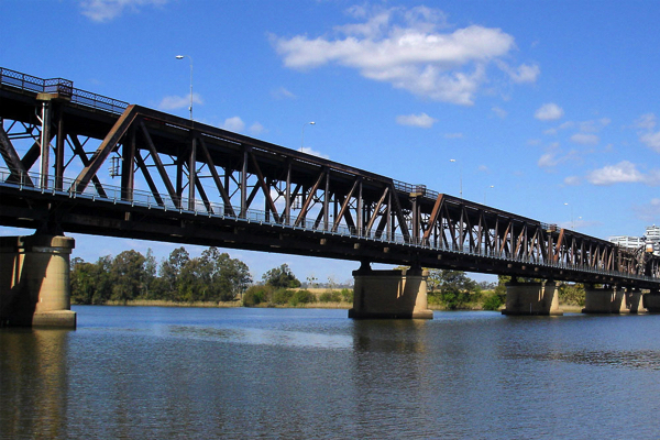 Grafton NSW Rail and Car Bridge
